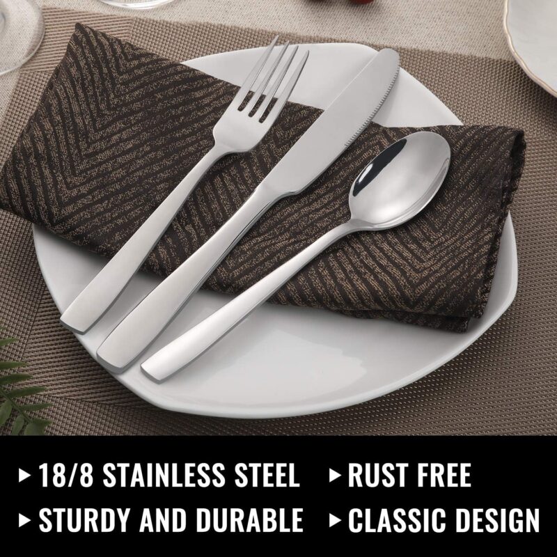 Elevate Your Dining Experience: HIWARE 48-Piece Silverware Set Review