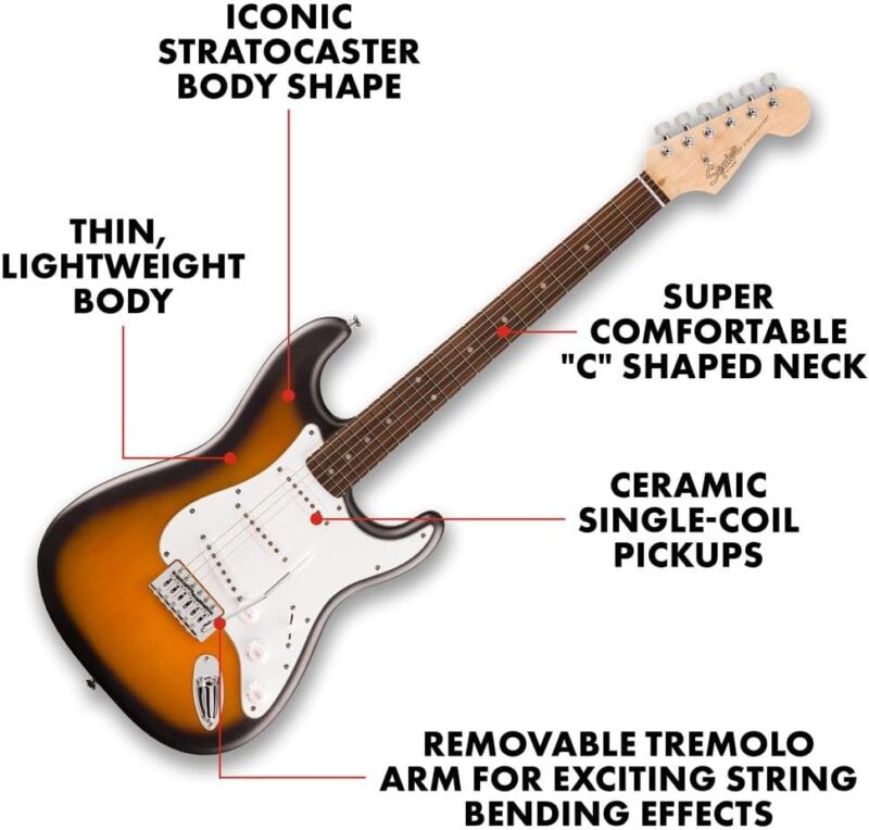 Fender Squier Debut Series Stratocaster: The Perfect Starter Guitar!