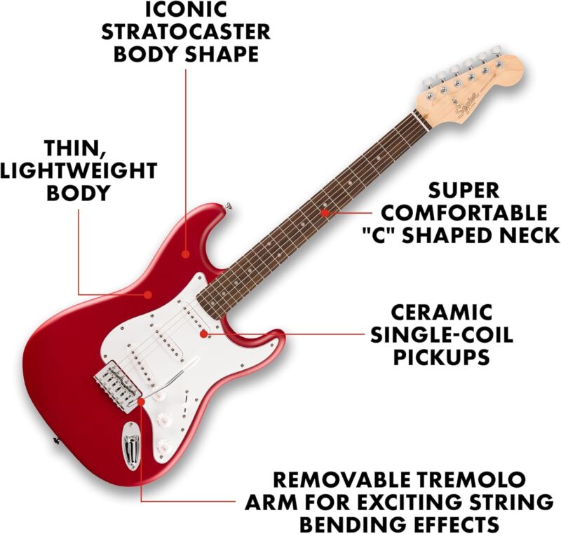 Fender Squier Debut Series Stratocaster: The Perfect Starter Guitar!