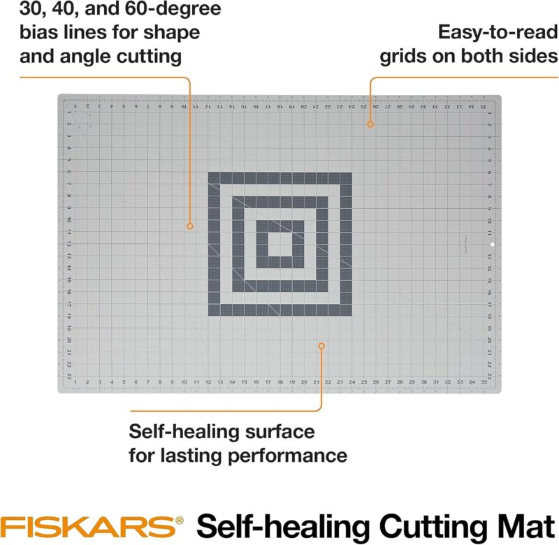 Fiskars Self-Healing Cutting Mat: The Ultimate Crafting Companion