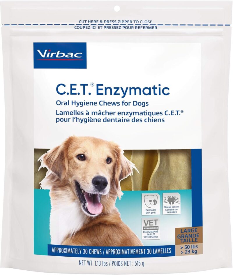 Fresh Breath and Healthy Teeth: Review of Virbac C.E.T. Enzymatic Chews for Dogs