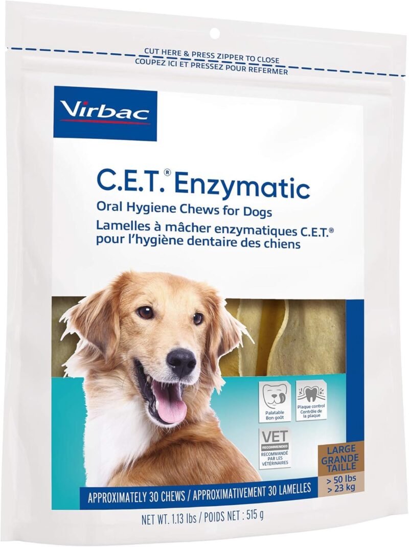 Fresh Breath and Healthy Teeth: Review of Virbac C.E.T. Enzymatic Chews for Dogs