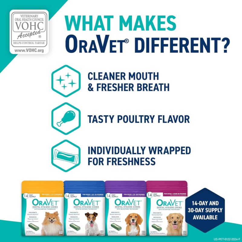 Fresh Smiles: Reviewing ORAVET Dental Chews for Small Dogs!