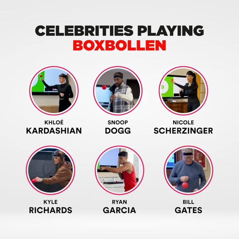 Game-Changer: Celebrity-Approved MMA Gear Boxing Reflex Ball!