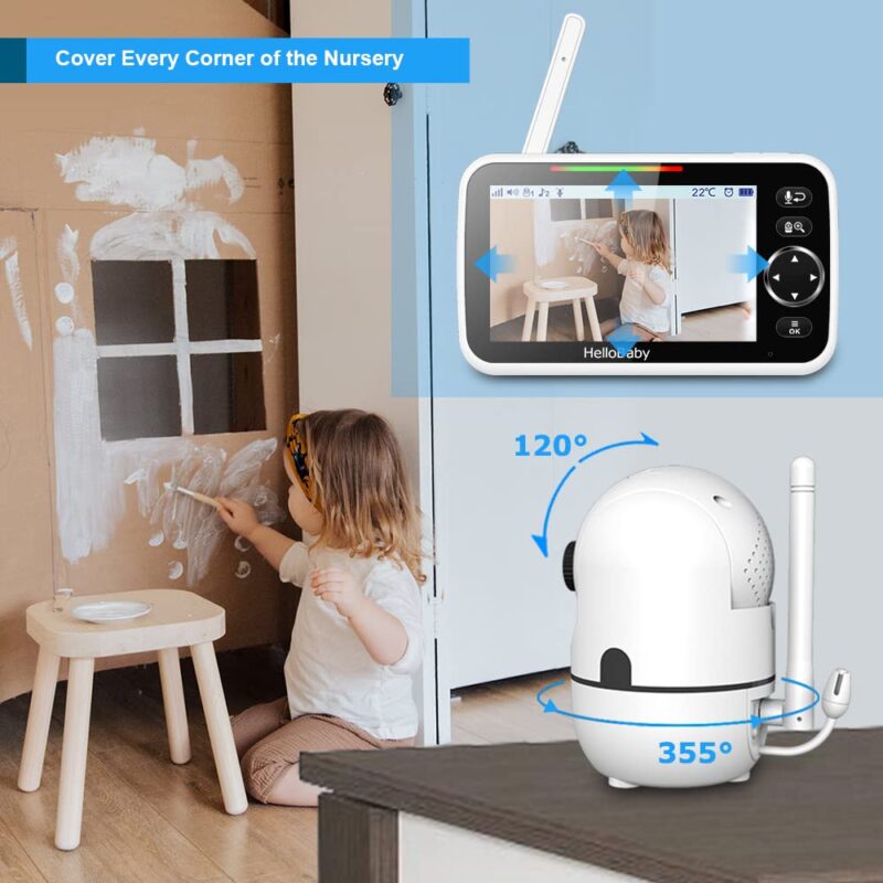 HelloBaby Upgrade Baby Monitor: The Ultimate Non-WiFi Solution for Peace of Mind