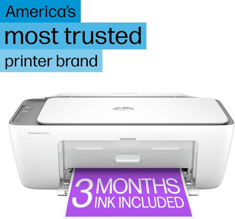 HP DeskJet 2855e: The Perfect All-in-One for Home Printing!