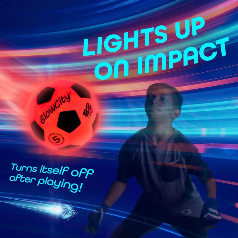 Illuminate Your Game: GlowCity Glow in The Dark Soccer Ball Review