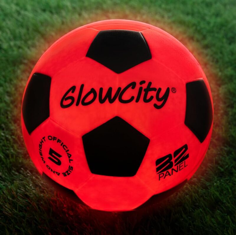 Illuminate Your Game: GlowCity Glow in The Dark Soccer Ball Review