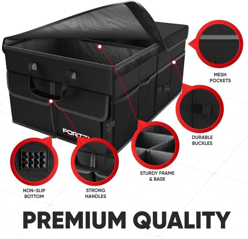 Maximize Your Car Space: FORTEM Trunk Organizer Review