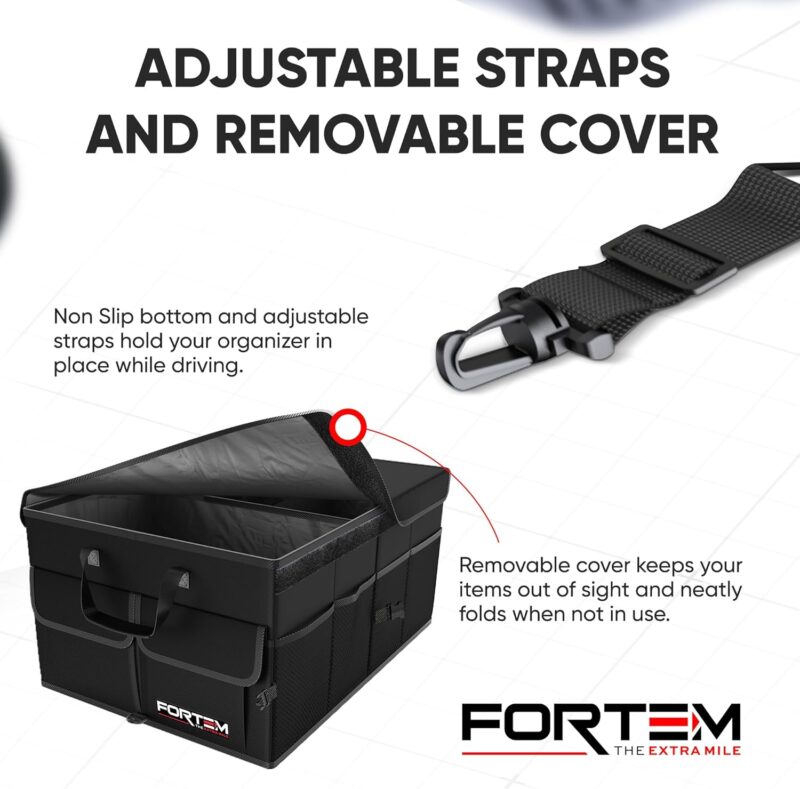 Maximize Your Car Space: FORTEM Trunk Organizer Review