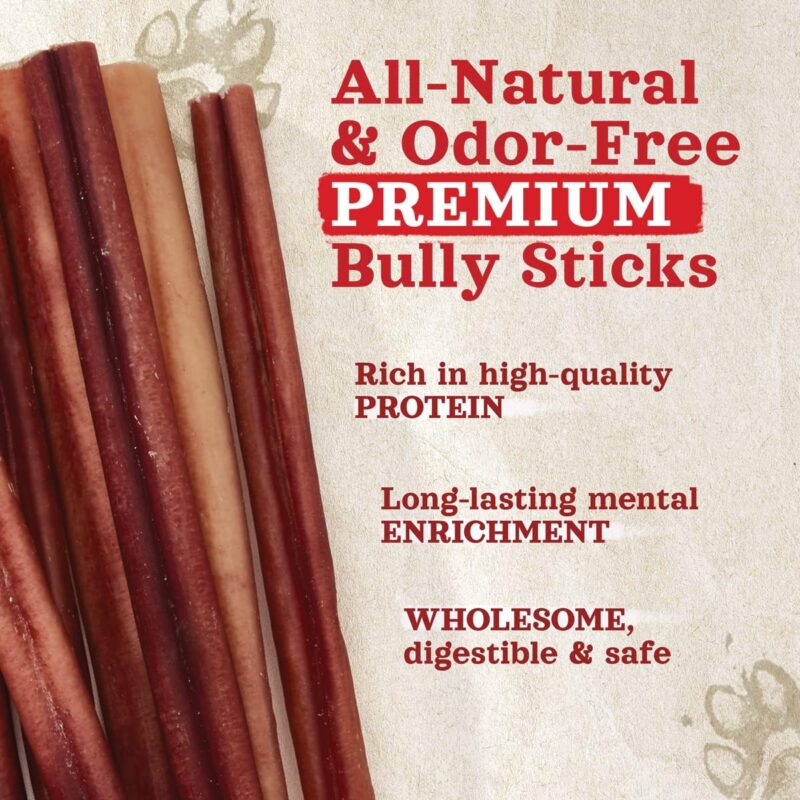 Odor-Free Delight: Natural Farm's 6-Inch Bully Sticks Review