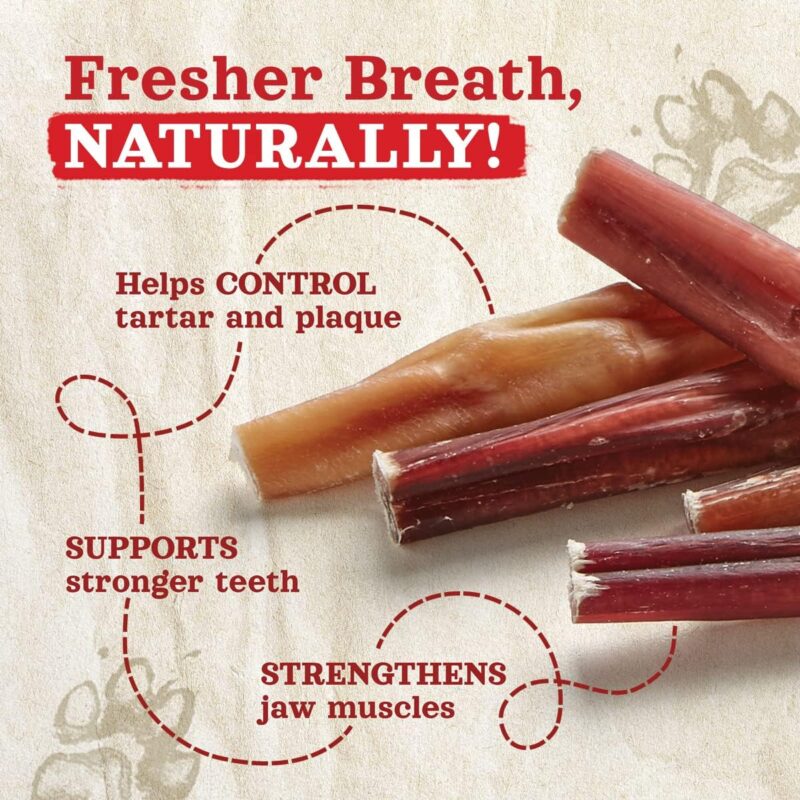 Odor-Free Delight: Natural Farm's 6-Inch Bully Sticks Review