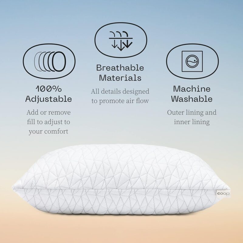 Perfect Sleep: A Review of Coop Home Goods Adjustable Pillow