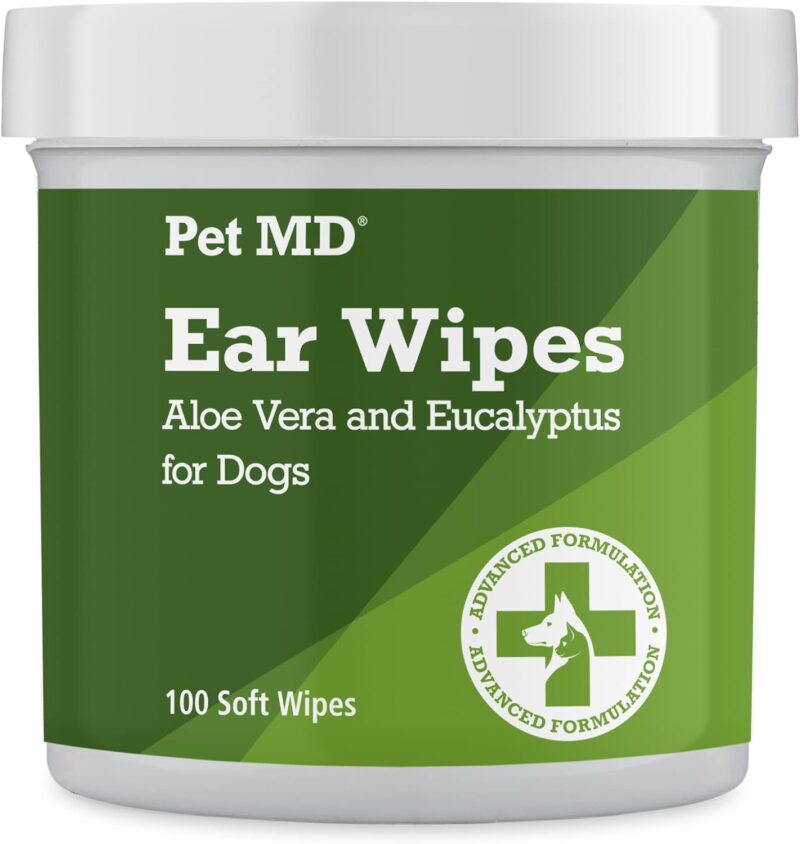 Pet MD Dog Ear Cleaner Wipes: A Must-Have for Itchy Ears!