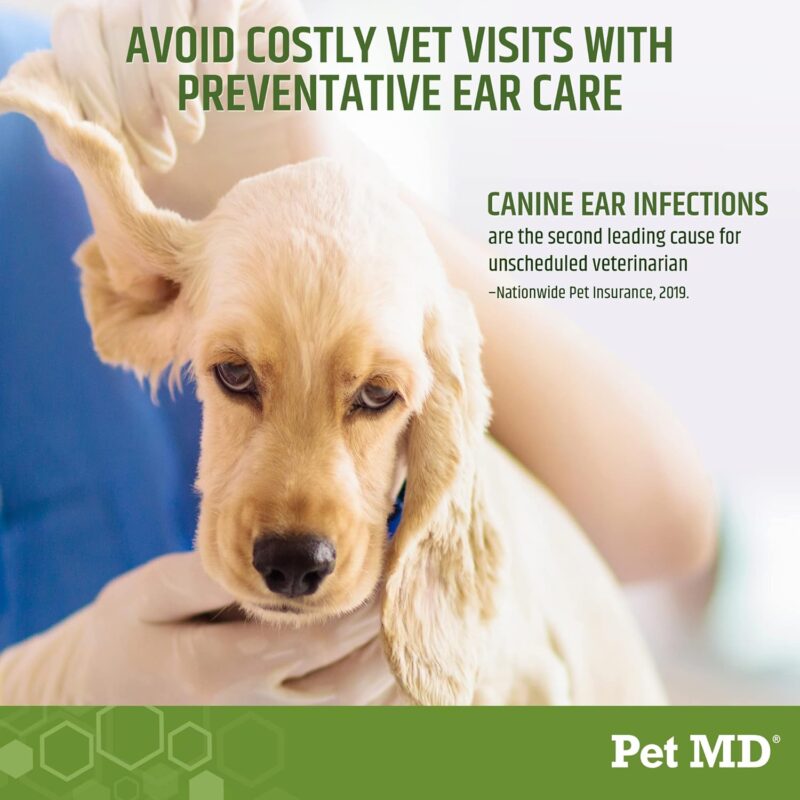 Pet MD Dog Ear Cleaner Wipes: A Must-Have for Itchy Ears!