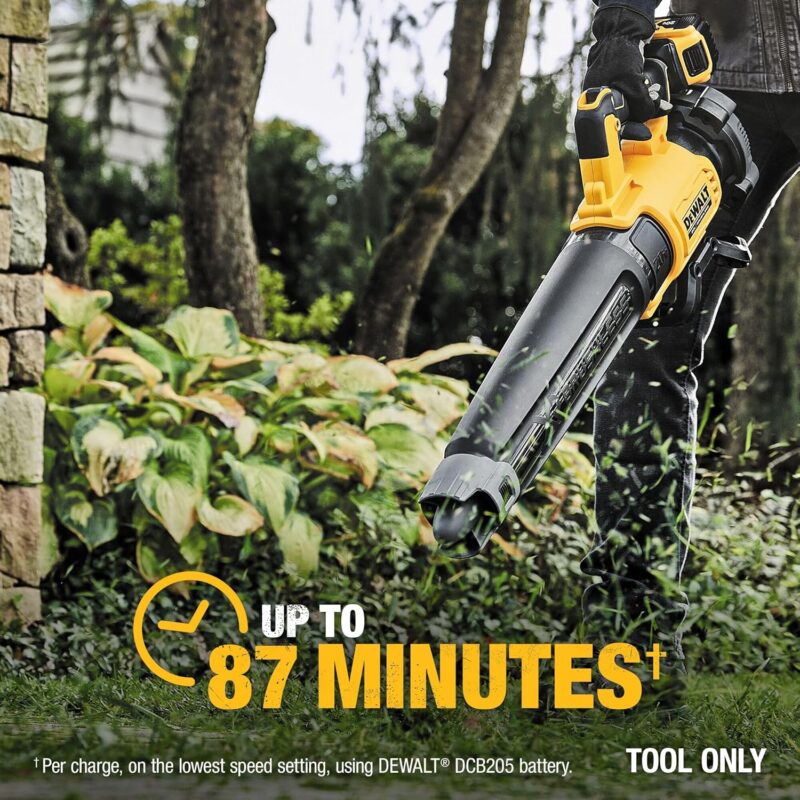 Power Meets Portability: DEWALT 20V MAX* XR Leaf Blower Review