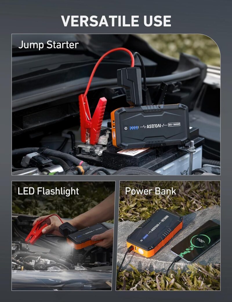 Power on the Go: AstroAI S8 Jump Starter Review