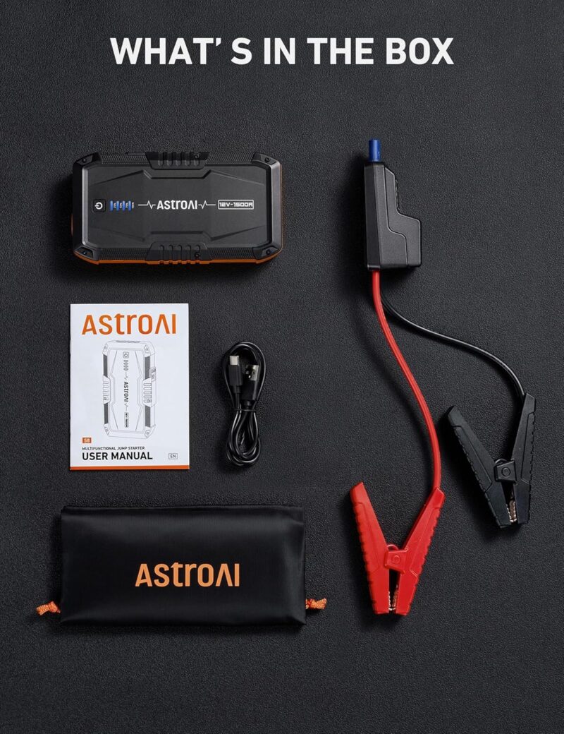 Power on the Go: AstroAI S8 Jump Starter Review