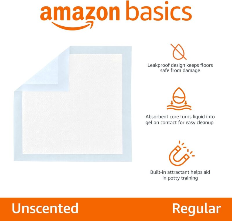 Reliable Potty Training Solution: Amazon Basics Pee Pads Review