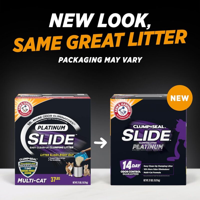 Review of Arm & Hammer Platinum SLIDE Multi-Cat Litter