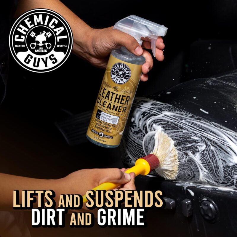 Revitalize Your Leather: Chemical Guys Leather Cleaner & Conditioner Kit Review