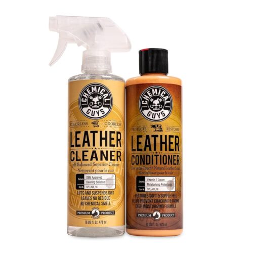 Revitalize Your Leather: Chemical Guys Leather Cleaner & Conditioner Kit Review