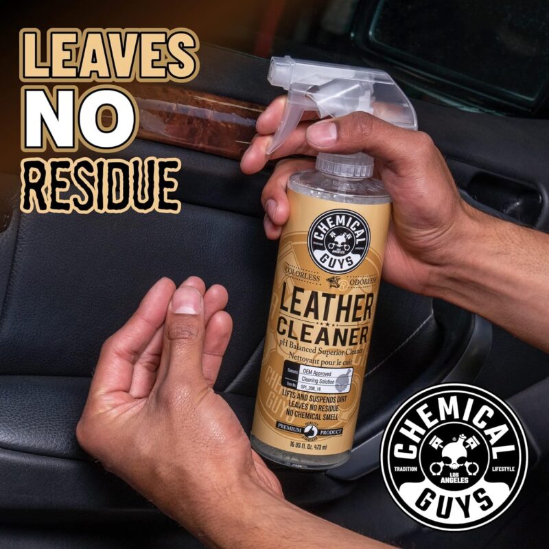 Revitalize Your Leather: Chemical Guys Leather Cleaner & Conditioner Kit Review