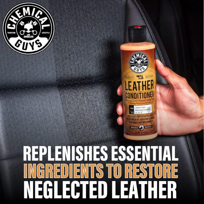 Revitalize Your Leather: Chemical Guys Leather Cleaner & Conditioner Kit Review