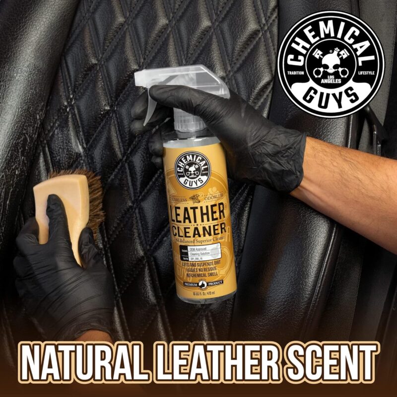 Revitalize Your Leather: Chemical Guys Leather Cleaner & Conditioner Kit Review