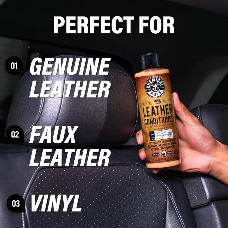 Revitalize Your Leather: Chemical Guys Leather Cleaner & Conditioner Kit Review