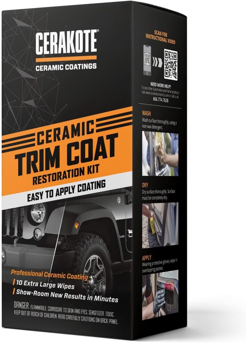 Revive Your Trim: CERAKOTE® Ceramic Trim Coat Kit Review