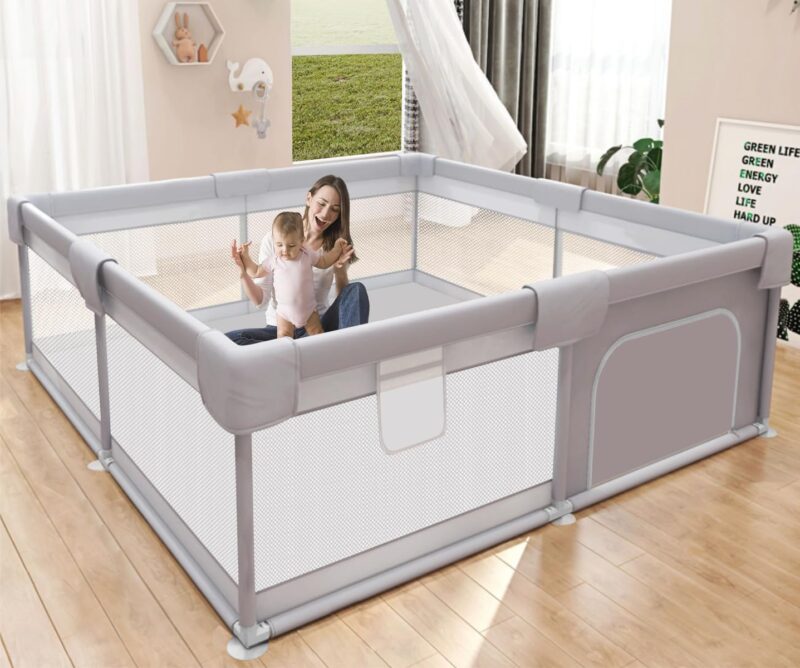 Safe & Spacious: Review of the 50x50 Inch Baby Playpen