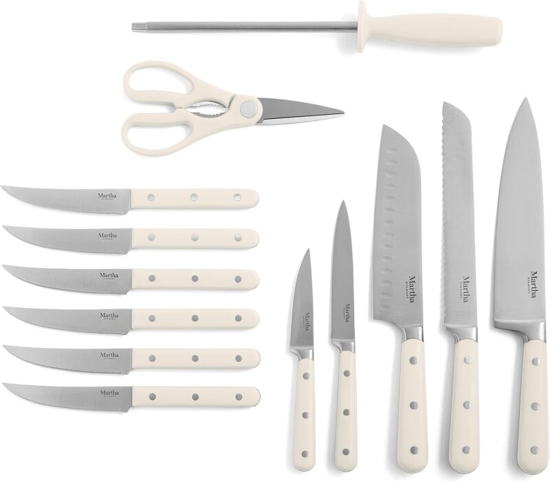 Sharp Style: Review of Martha Stewart's 14-Piece Knife Set