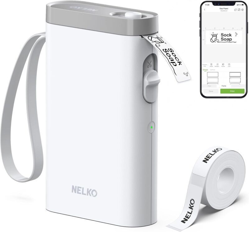 Smart and Stylish: Review of the Nelko P21 Bluetooth Label Maker