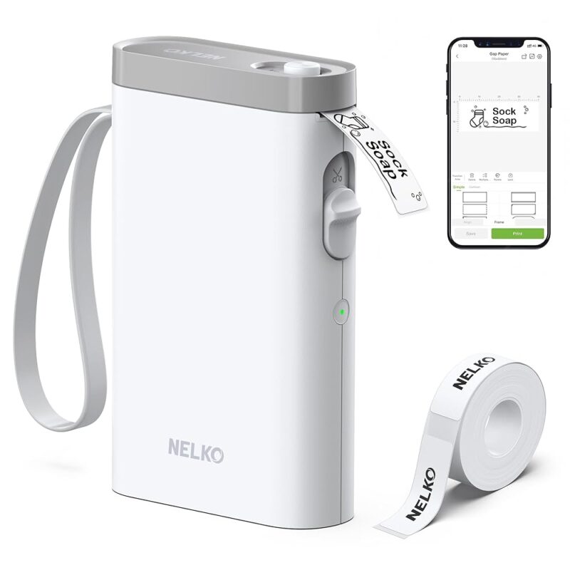 Smart and Stylish: Review of the Nelko P21 Bluetooth Label Maker