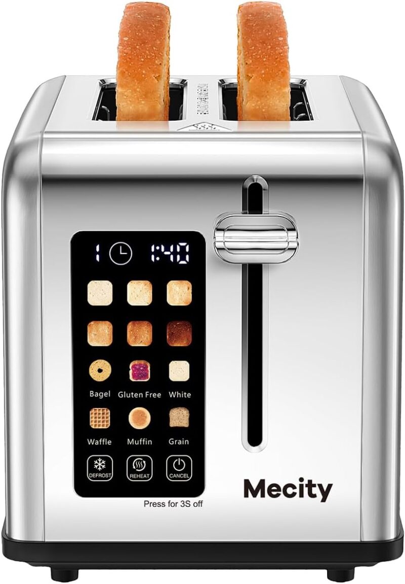 Smart Toasting Made Easy: Mecity 2 Slice Touch Screen Toaster Review