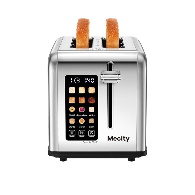 Smart Toasting Made Easy: Mecity 2 Slice Touch Screen Toaster Review