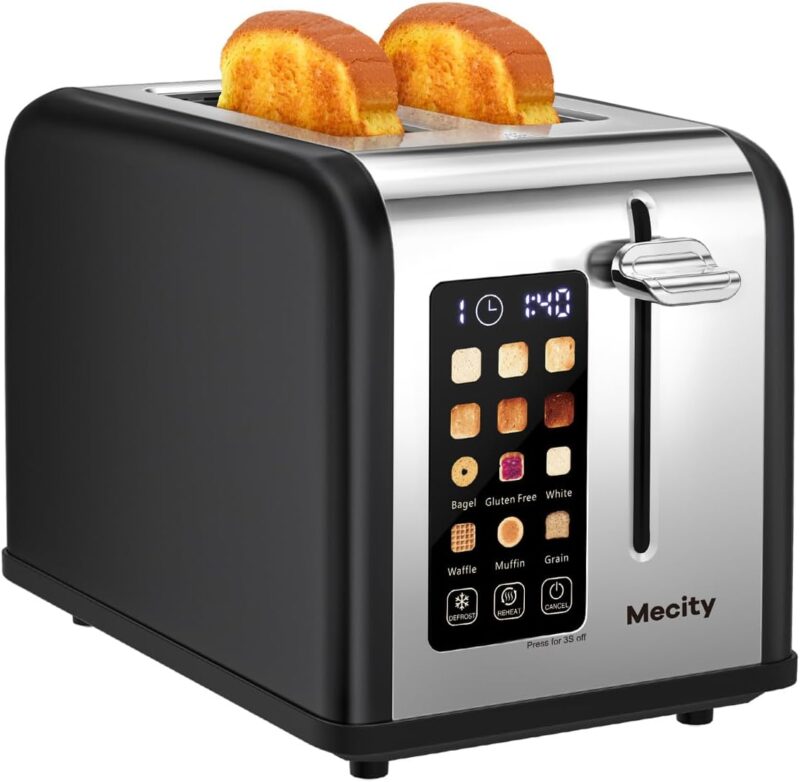 Smart Toasting Made Easy: Mecity 2 Slice Touch Screen Toaster Review