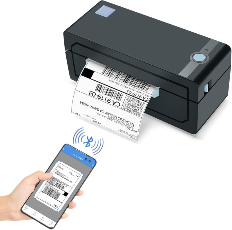 Streamline Your Shipping: JADENS Bluetooth Thermal Label Printer Review