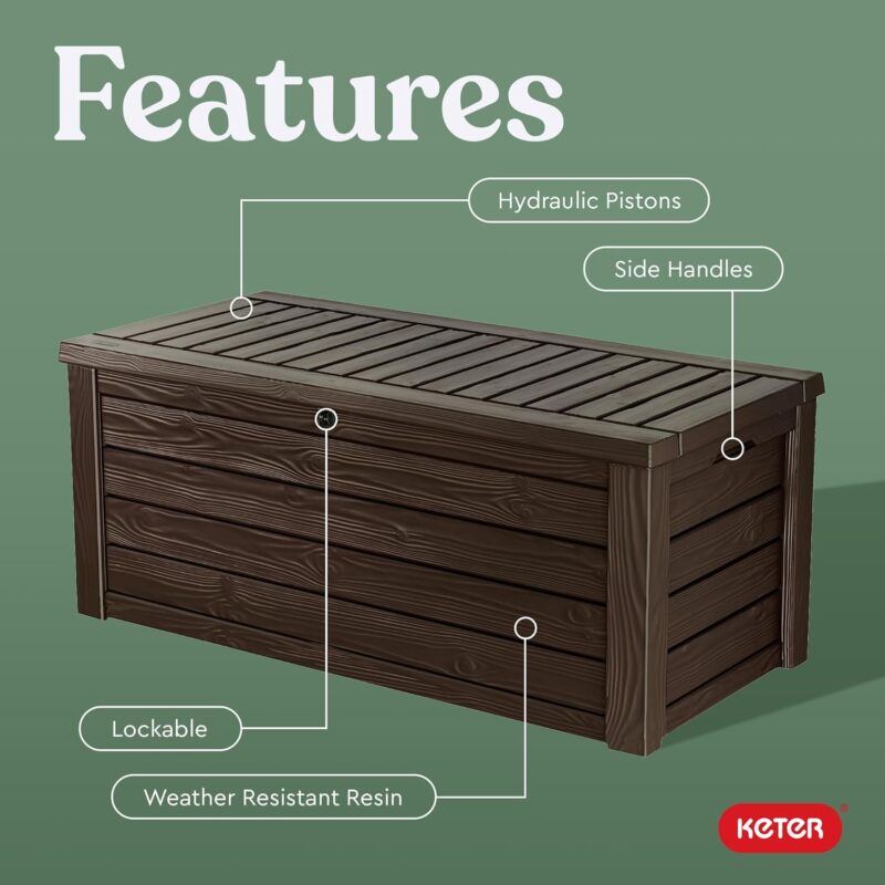 Stylish Storage Solution: Keter 150 Gallon Deck Box Review