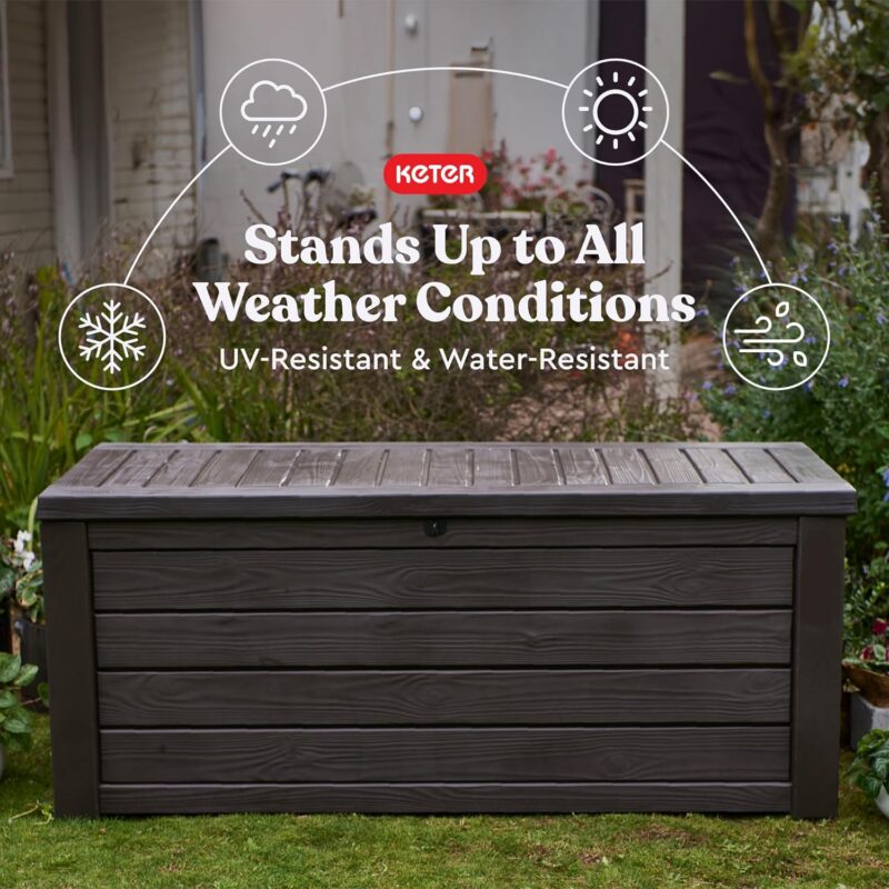 Stylish Storage Solution: Keter 150 Gallon Deck Box Review