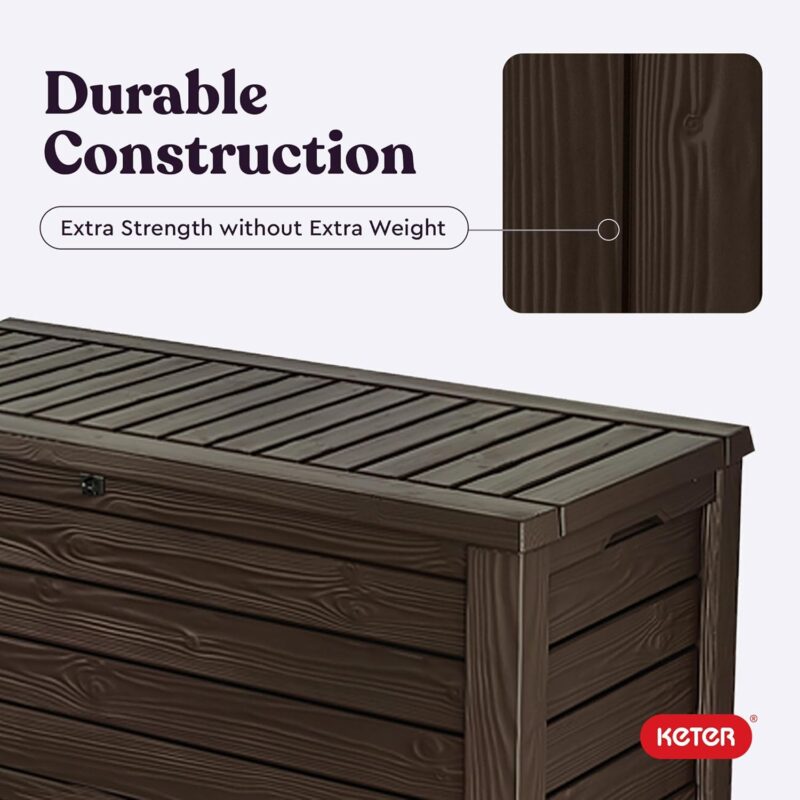 Stylish Storage Solution: Keter 150 Gallon Deck Box Review