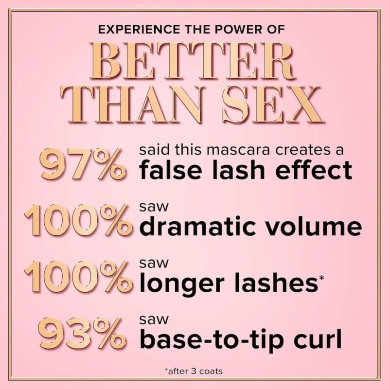 Too Faced Better Than Sex Mascara: Ultimate Volume & Length!