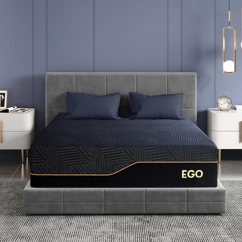 Transform Your Sleep: EGOHOME 14-Inch King Memory Foam Mattress Review