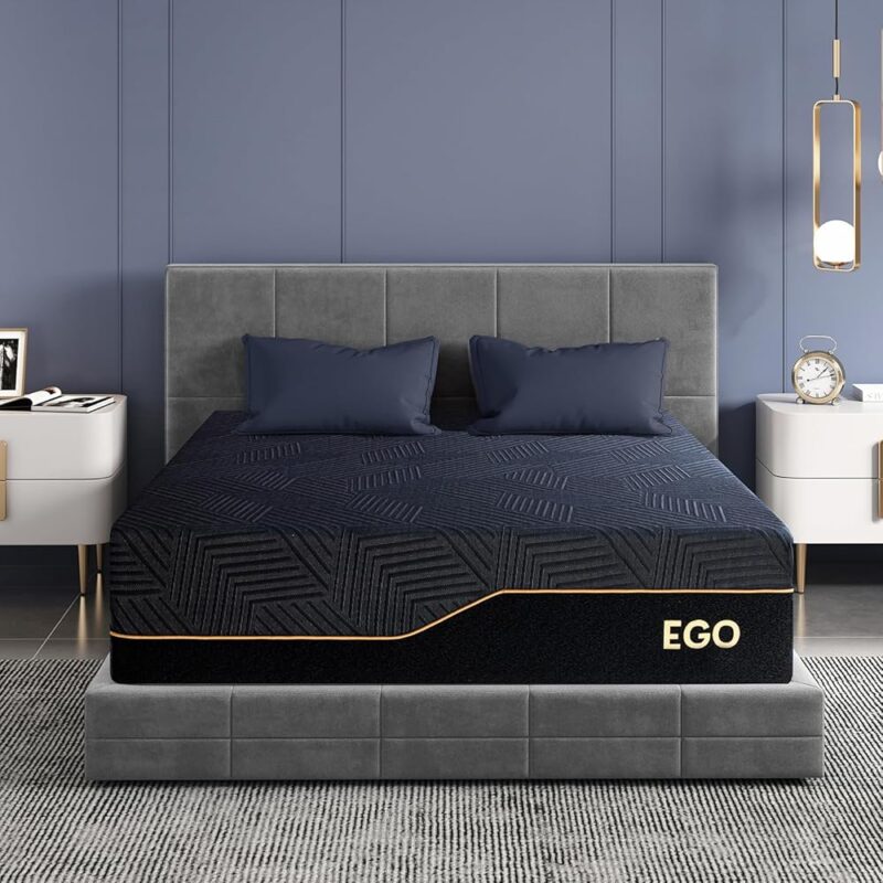 Transform Your Sleep: EGOHOME 14-Inch King Memory Foam Mattress Review