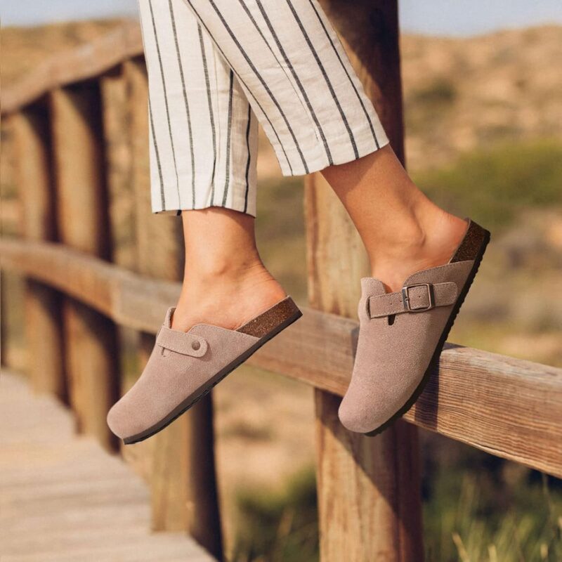 Ultimate Comfort: KIDMI Women's Suede Clogs Review