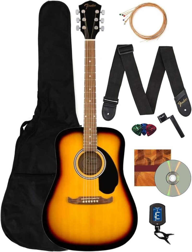 Ultimate Fender Dreadnought Acoustic Guitar Bundle Review: Everything You Need!