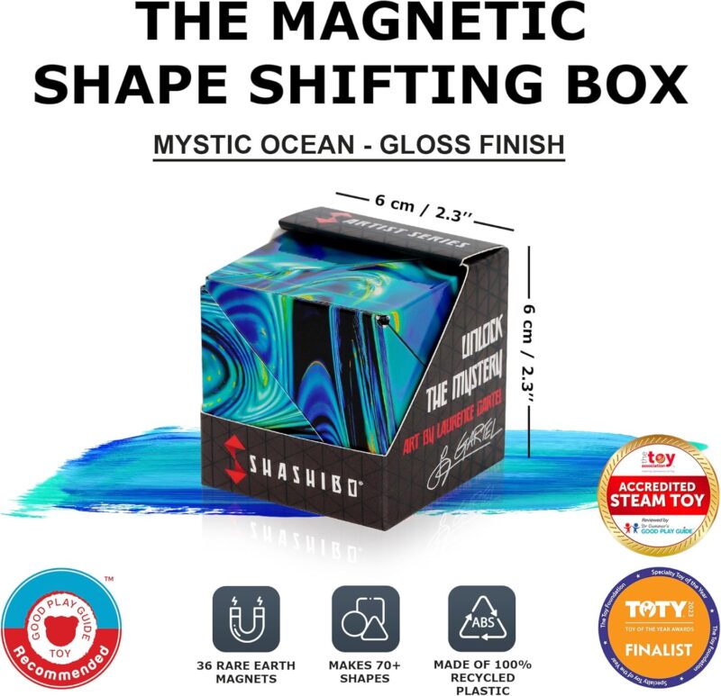 Unleash Creativity with the SHASHIBO Shape Shifting Box: The Ultimate Fidget Toy!