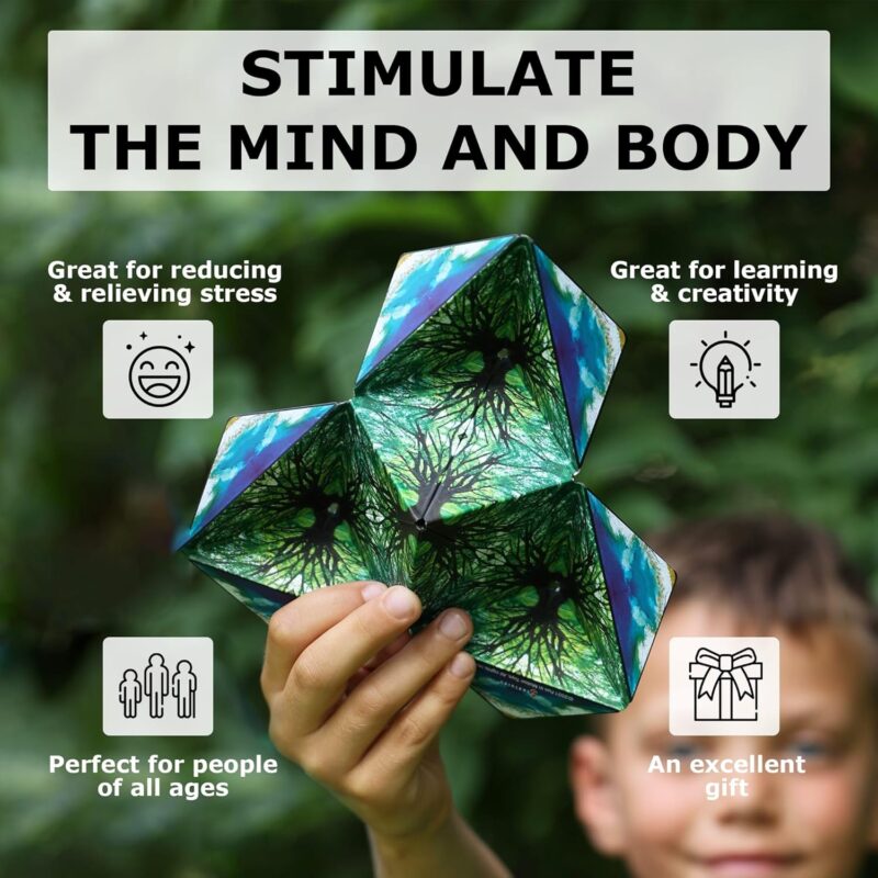 Unleash Creativity with the SHASHIBO Shape Shifting Box: The Ultimate Fidget Toy!