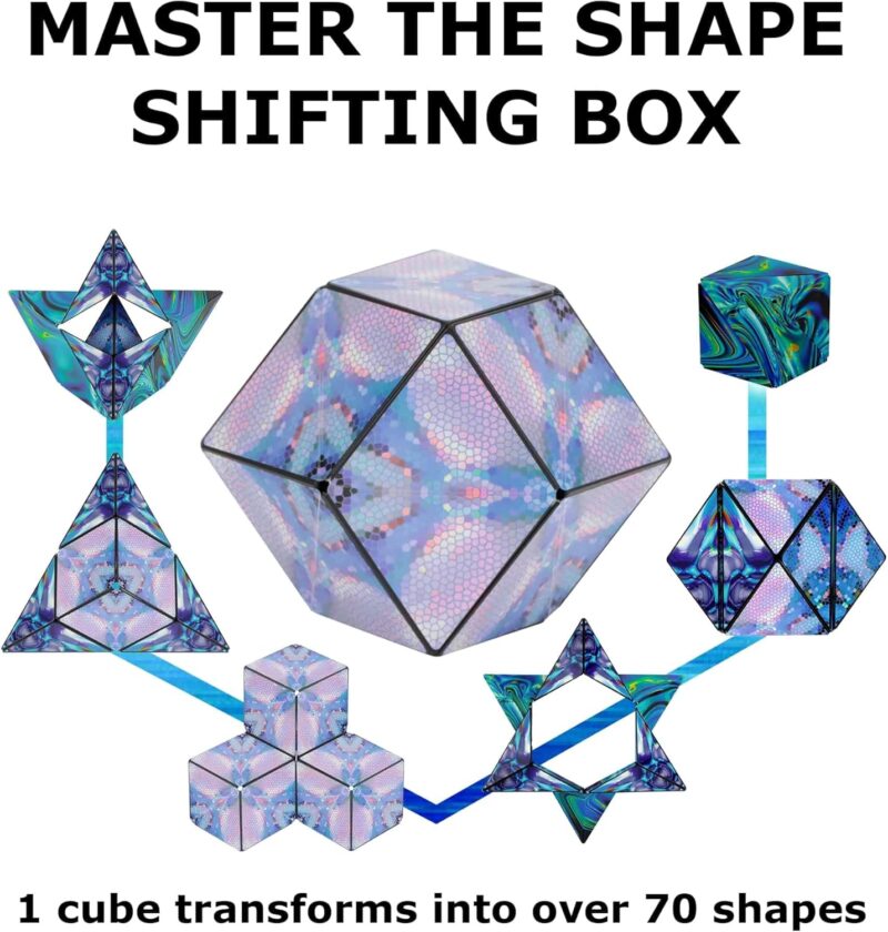 Unleash Creativity with the SHASHIBO Shape Shifting Box: The Ultimate Fidget Toy!